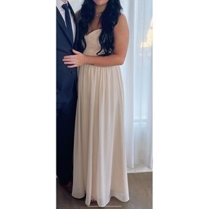 Formal gown bridesmaid dress